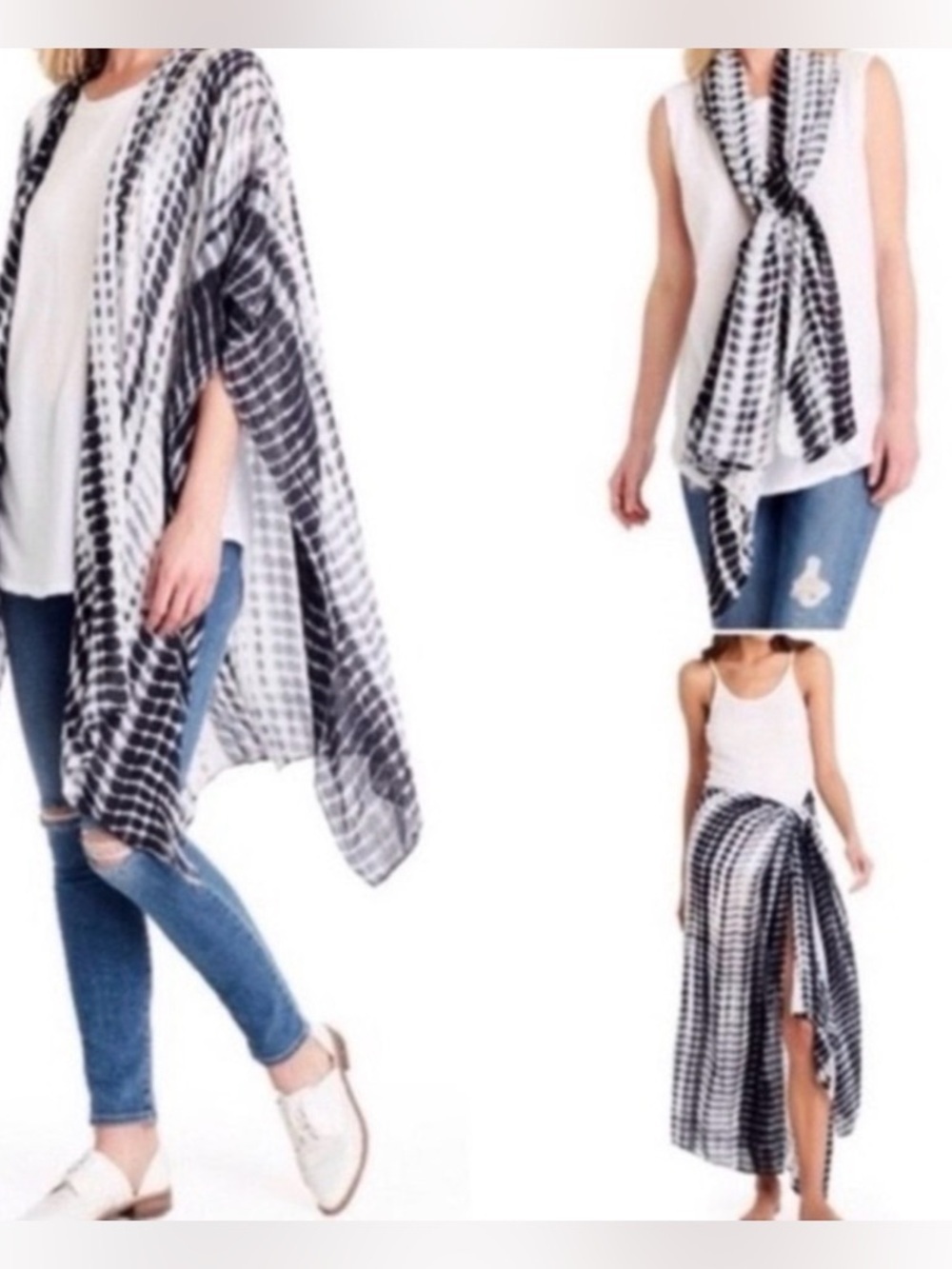 Michael Stars Tie Dye Wrap